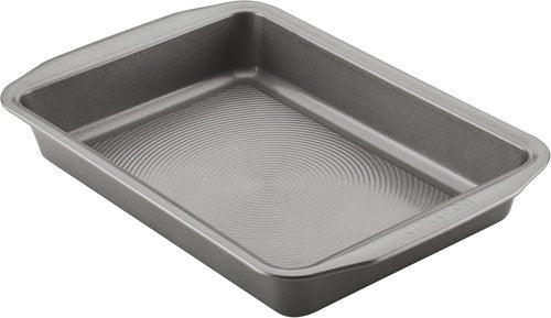 Circulon Nonstick Bakeware - 9 Inch x 13 Inch Rectangle Cake Pan | Durable Gray Design