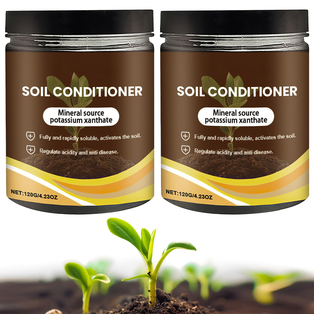 Skiennix Organic Soil Activators - 2Pcs Plant Fertilizers for Healthy Garden Beds | 120G Each