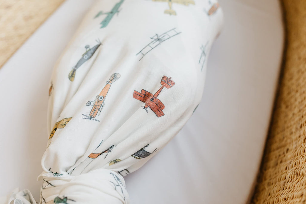 Copper Pearl Swaddle Blankets for Newborns | Soft Stretchy Receiving Blankets for Boys and Girls | Large 46 x 46 Inch Baby Blankets | Lightweight and Breathable Swaddles | Marigold
