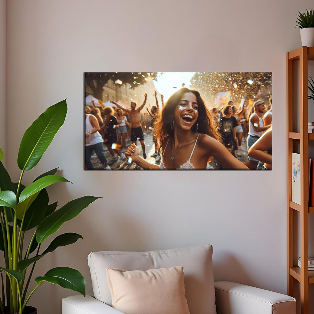 Skiennix Personalized Canvas Prints - Transform Your Photos into Stunning Wall Art | Ideal for Home Decor (32"L x 16"W)