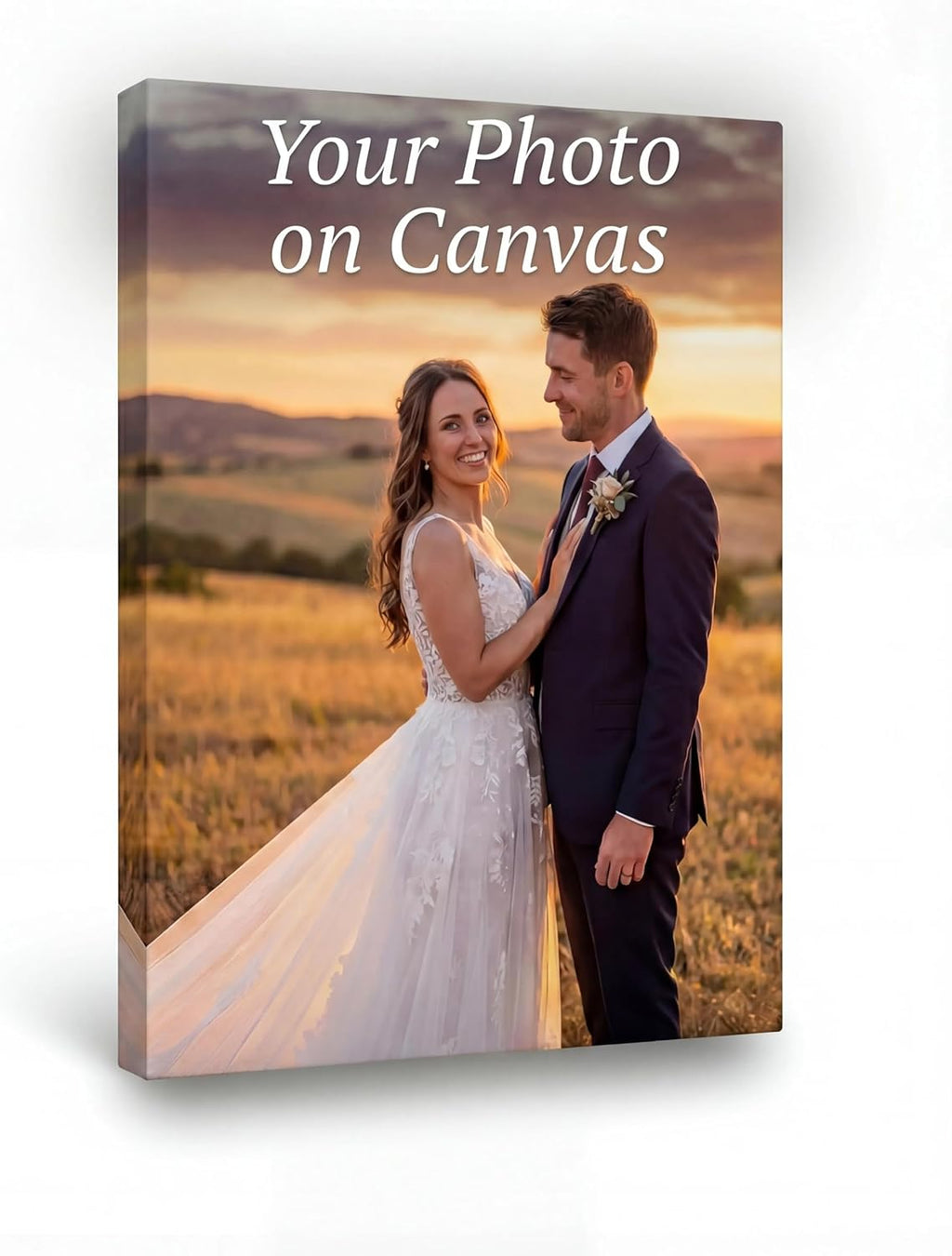 SCS Sal's Custom Shop Canvas Print - Personalized Photo Wall Art for Weddings, Family & More | Gallery-Wrapped, Ready to Hang