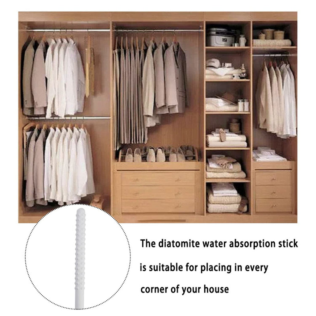 3X Reusable Drying Rods Scouring Sticks Water-Absorption Absorb Absorption Stick Laboratory Desiccant Stick Quickly Drying Stick Diatom Bump for Toys Up-to-date Absorbent Rod