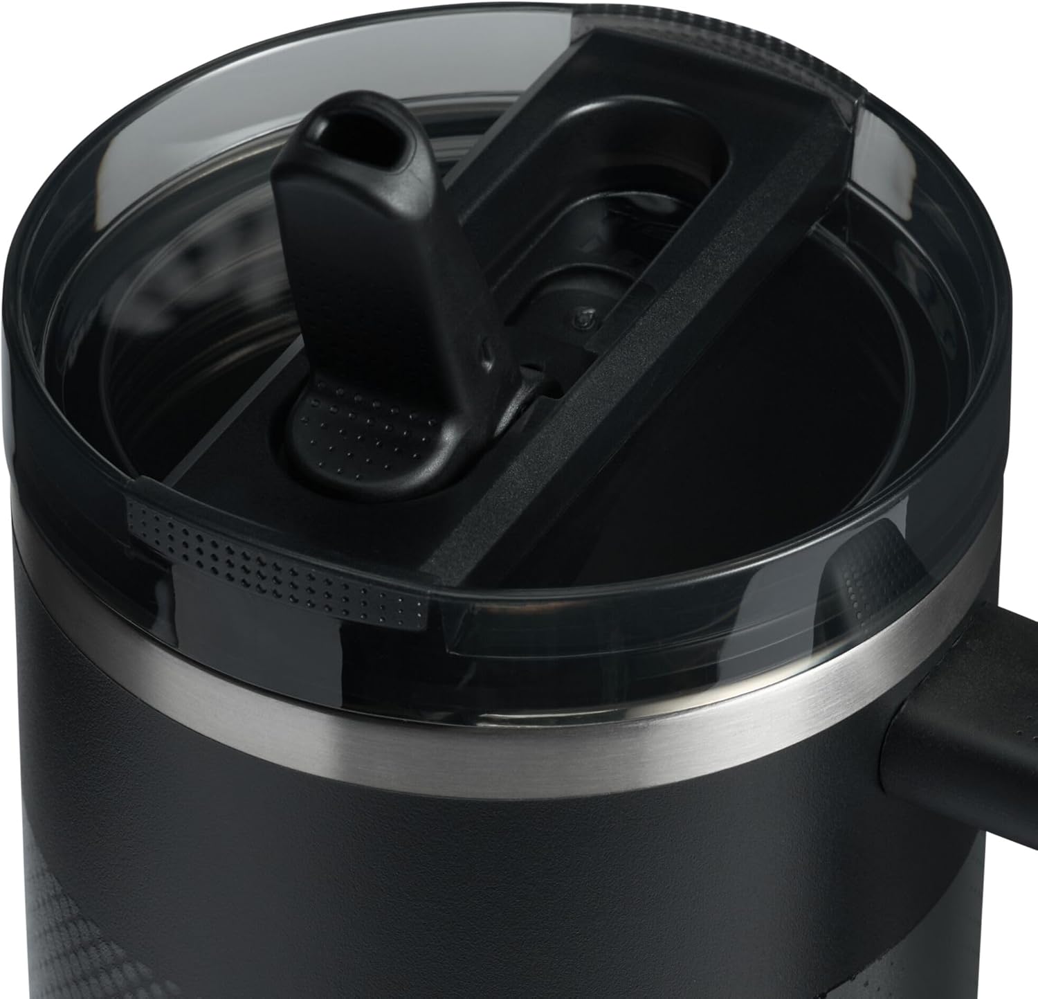 STANLEY Quencher ProTour 40 oz Tumbler - Leakproof Lid, Built-In Straw & Handle | Insulated, BPA-Free | Black Fade