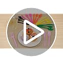 Kochorie 90-Piece Pink Disposable Plastic Cutlery Set - Heavy Duty Flatware