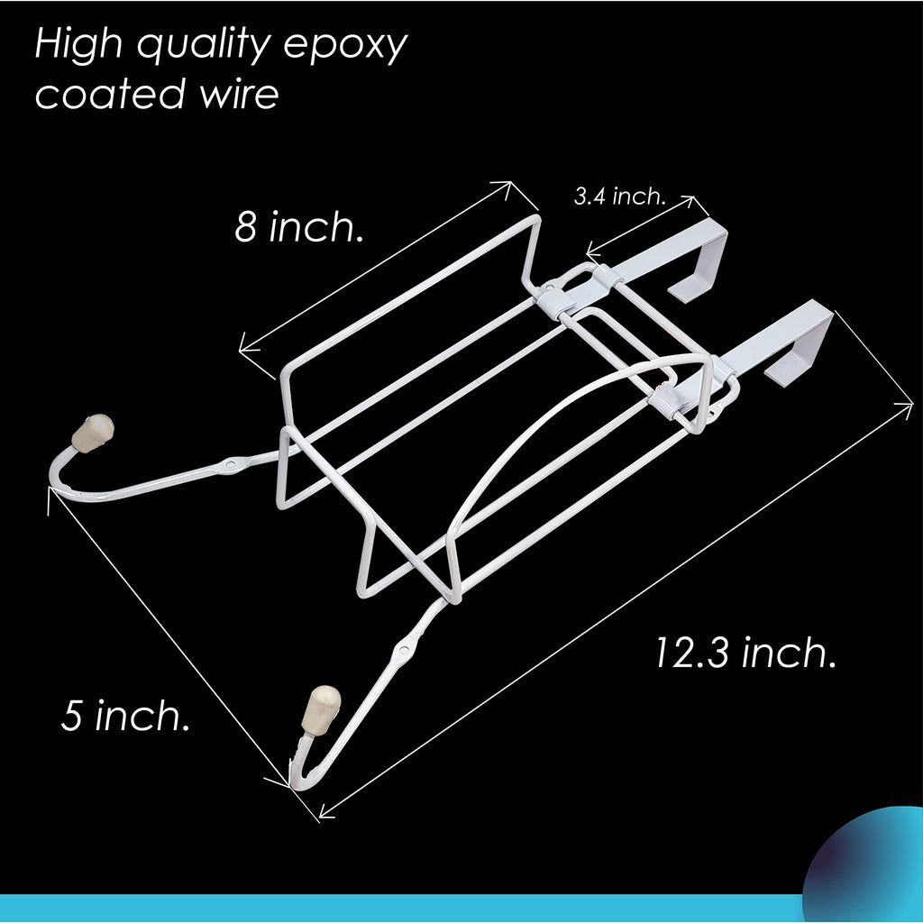 Over The Door Iron Board Caddy - Iron and Ironing Board Storage Organizer, for Y Leg Ironing Board