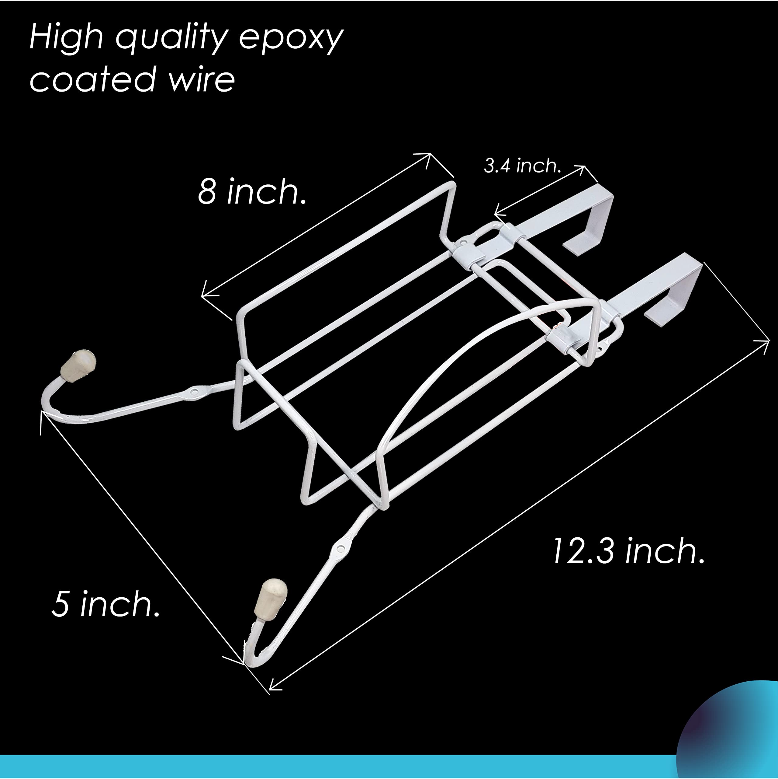 Over The Door Iron Board Caddy - Iron and Ironing Board Storage Organizer, for Y Leg Ironing Board