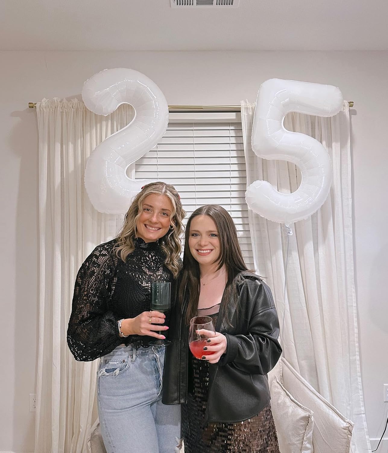 Skiennix 40-Inch Translucent Number 7 Balloon - Perfect 7th Birthday Decoration for Kids & Adults