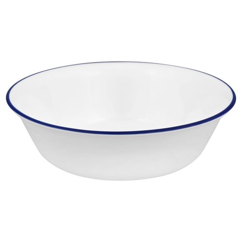 Corelle Ocean Blues Chip and Break Resistant Dinner Set for 4 Person, Blue, 12-Piece