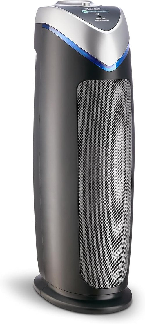 GermGuardian 4-in-1 HEPA Air Purifier - Large Room Coverage Up to 743 Sq. Ft. | UV-C Light & Odor Reduction