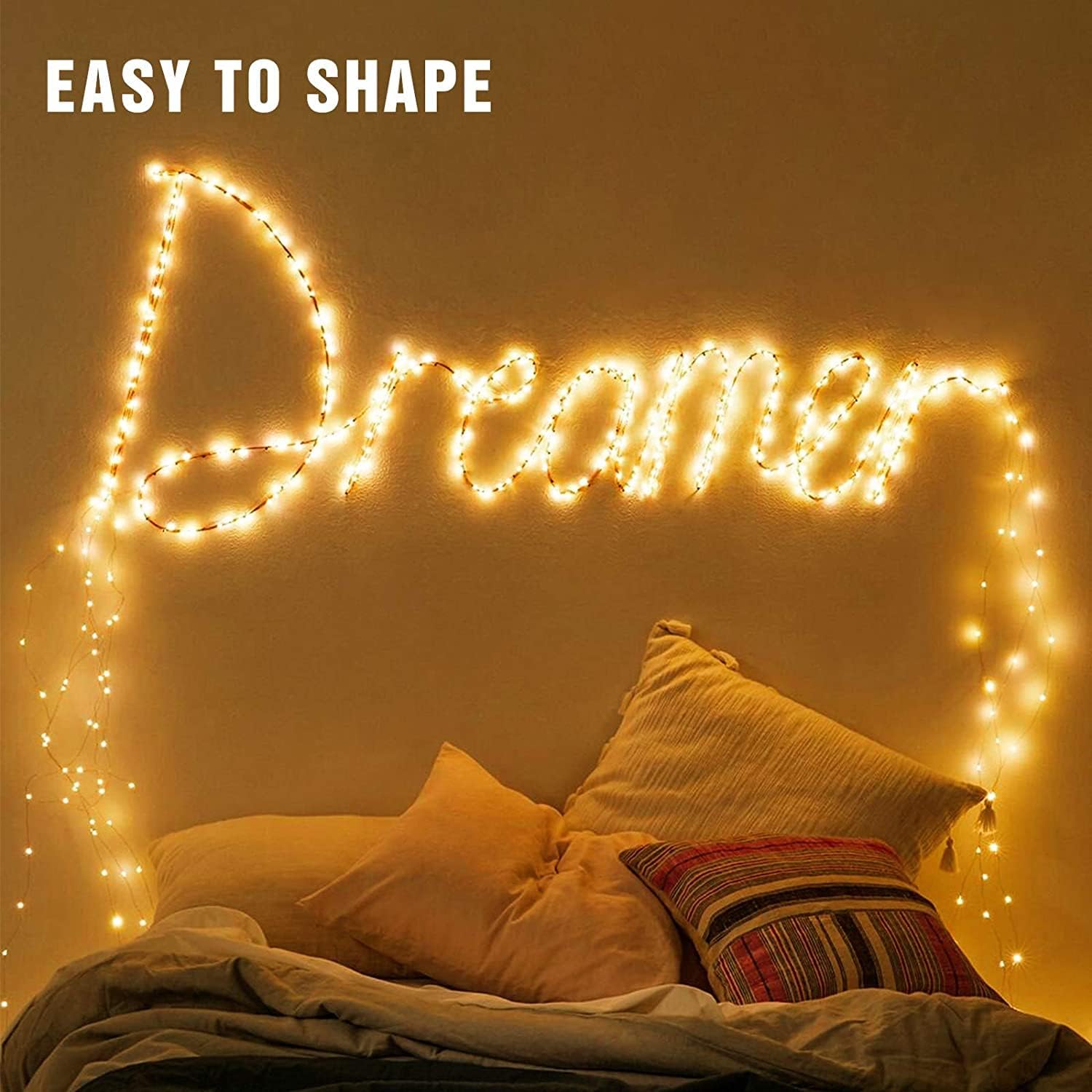 Skiennix 10 Pack Fairy Lights - 7ft 20 LED Battery Operated Twinkle String Lights | Warm & Cool White for DIY Crafts & Decor