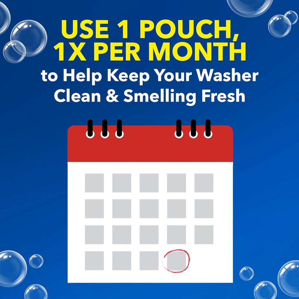 OxiClean Washing Machine Cleaner - Odor Blasters for Freshness | 4 Count Pack