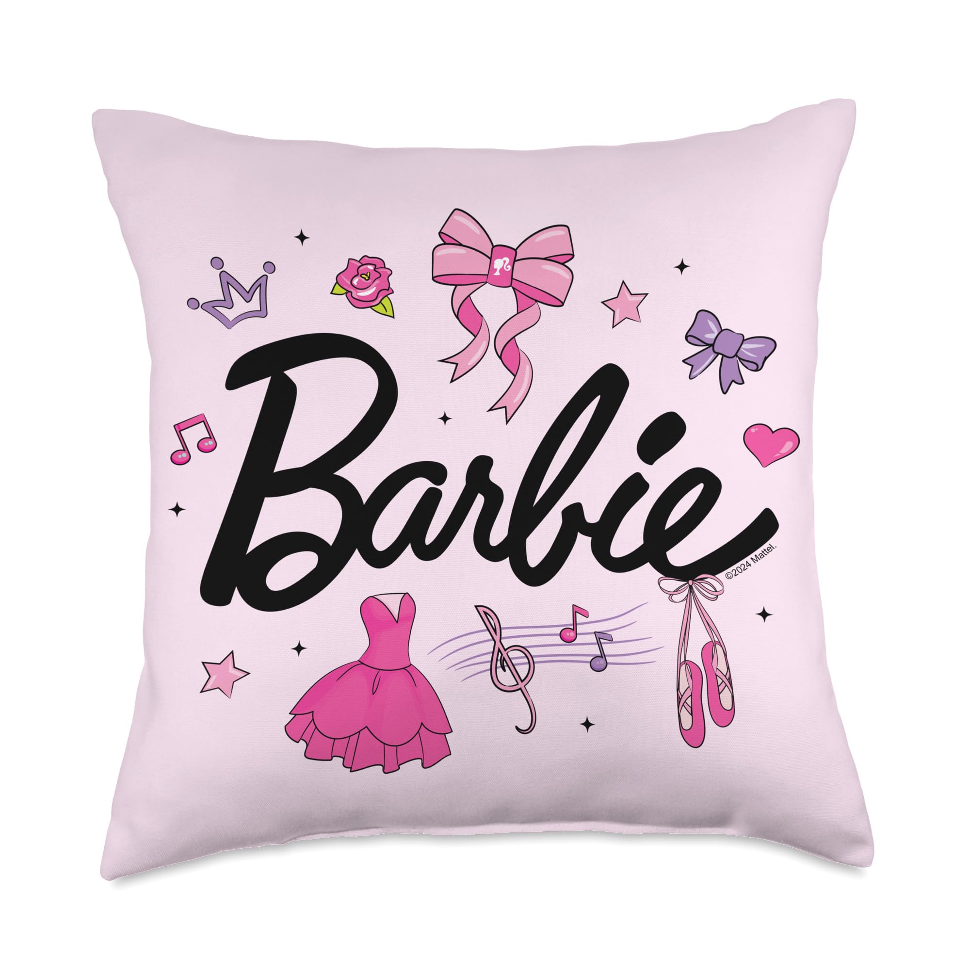 Barbie Ballerina Throw Pillow