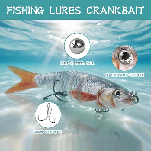 Fishing Advent Calendar 2025 - 24 Days of Mystery Lures & Tackle | Perfect Countdown Gift for Anglers