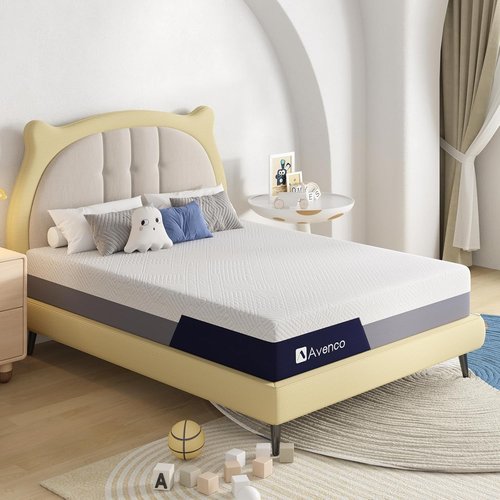 Avenco Queen Size Mattress - 8 Inch Gel Memory Foam for Cool Sleep & Pressure Relief | Medium Firm