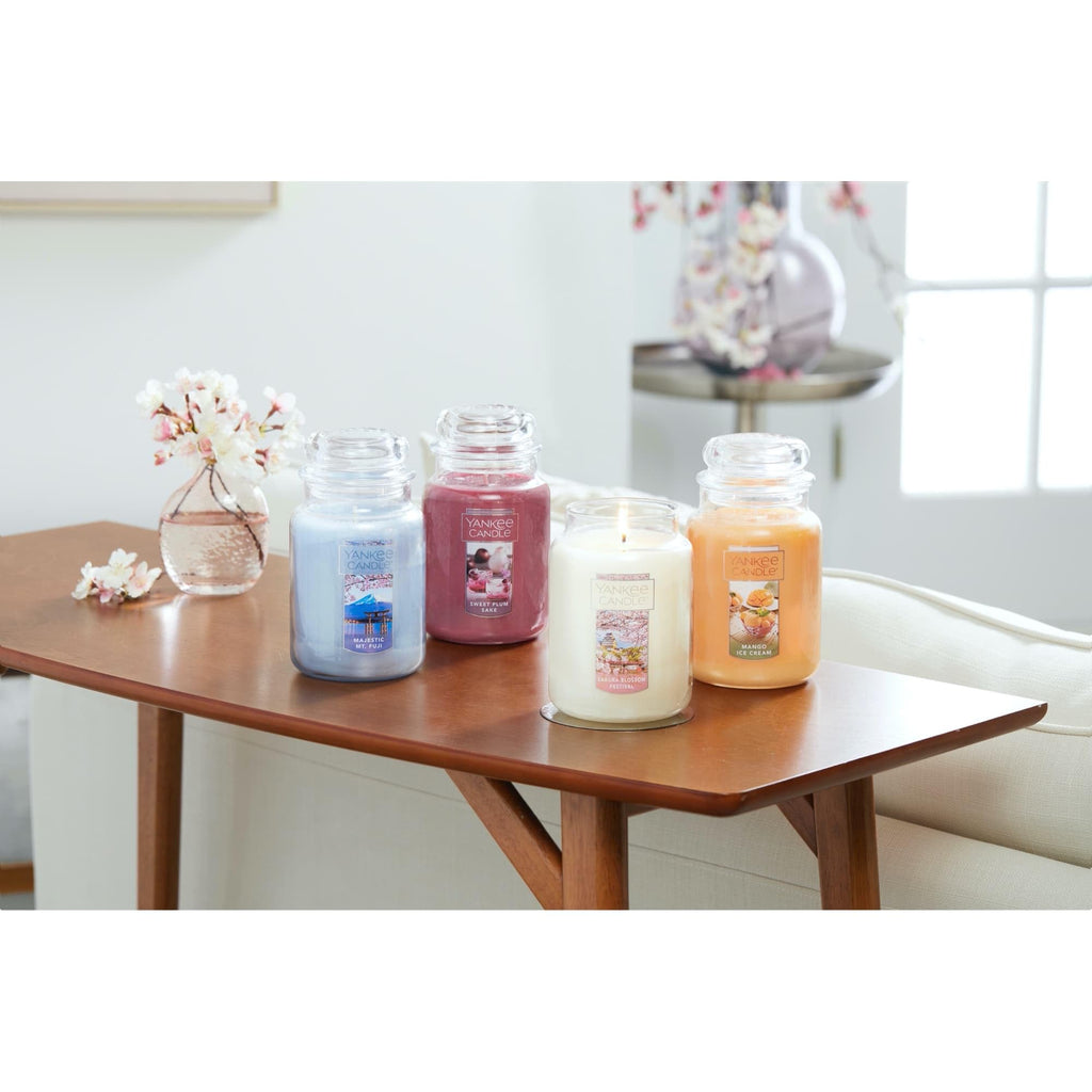 Yankee Candle Sakura Blossom Festival Large Jar Candle White Rose