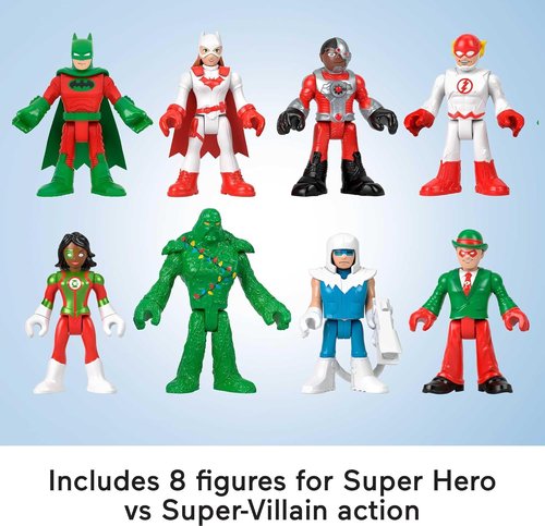 Fisher-Price Imaginext DC Super Friends Advent Calendar - 24 Fun Figures & Accessories for Kids 3+