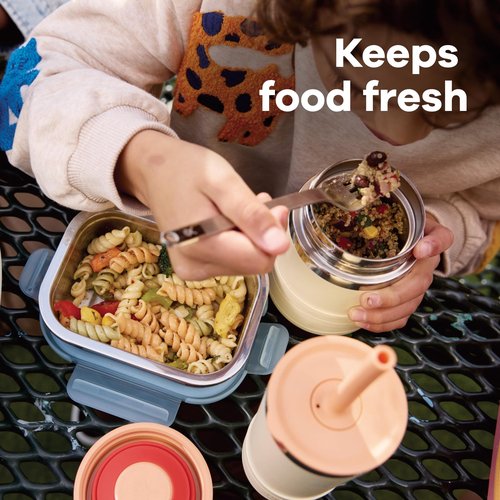 Hydro Flask Insulated Food Container - Snack Container for Kids and Lunch Box - 12 Oz Food Jar in Koala Gray