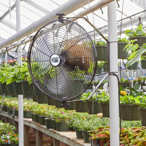 Maxx Air Wall Mount Fan | 18" Commercial Grade Fan for, Garages, Shop, Barns and Patios for Indoor Use | Easy Operation and Powerful 1,450 CFM | Residential Wall Mount
