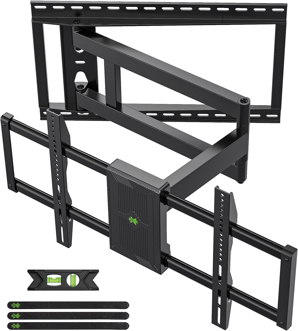 USX Mount Long Arm TV Wall Mount - Full Motion Design for 42-95 Inch TVs | 40 Inch Extension, Swivel & Tilt, 150lbs Capacity