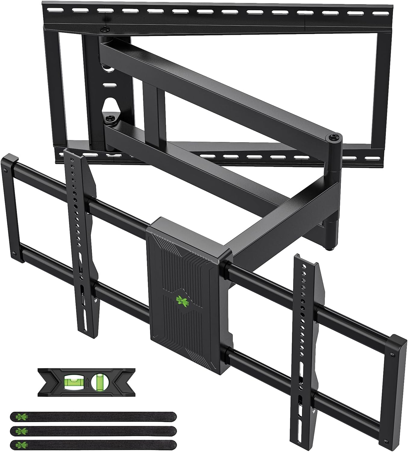 USX Mount Long Arm TV Wall Mount - Full Motion Design for 42-95 Inch TVs | 40 Inch Extension, Swivel & Tilt, 150lbs Capacity