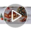 4 Pack Fluffy Fake Snow Blankets for Christmas Decorations - 3x8 Ft, Variation 4