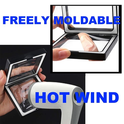 DZDXDZSW 10 Pack Jewelry Gift Boxes 2.75 x 2.75 x 0.78 Inch Transparent Jewelry Box,Small Gift Boxes for Jewelry Earrings Necklaces Handmade Bangles Bracelets(Black and white)