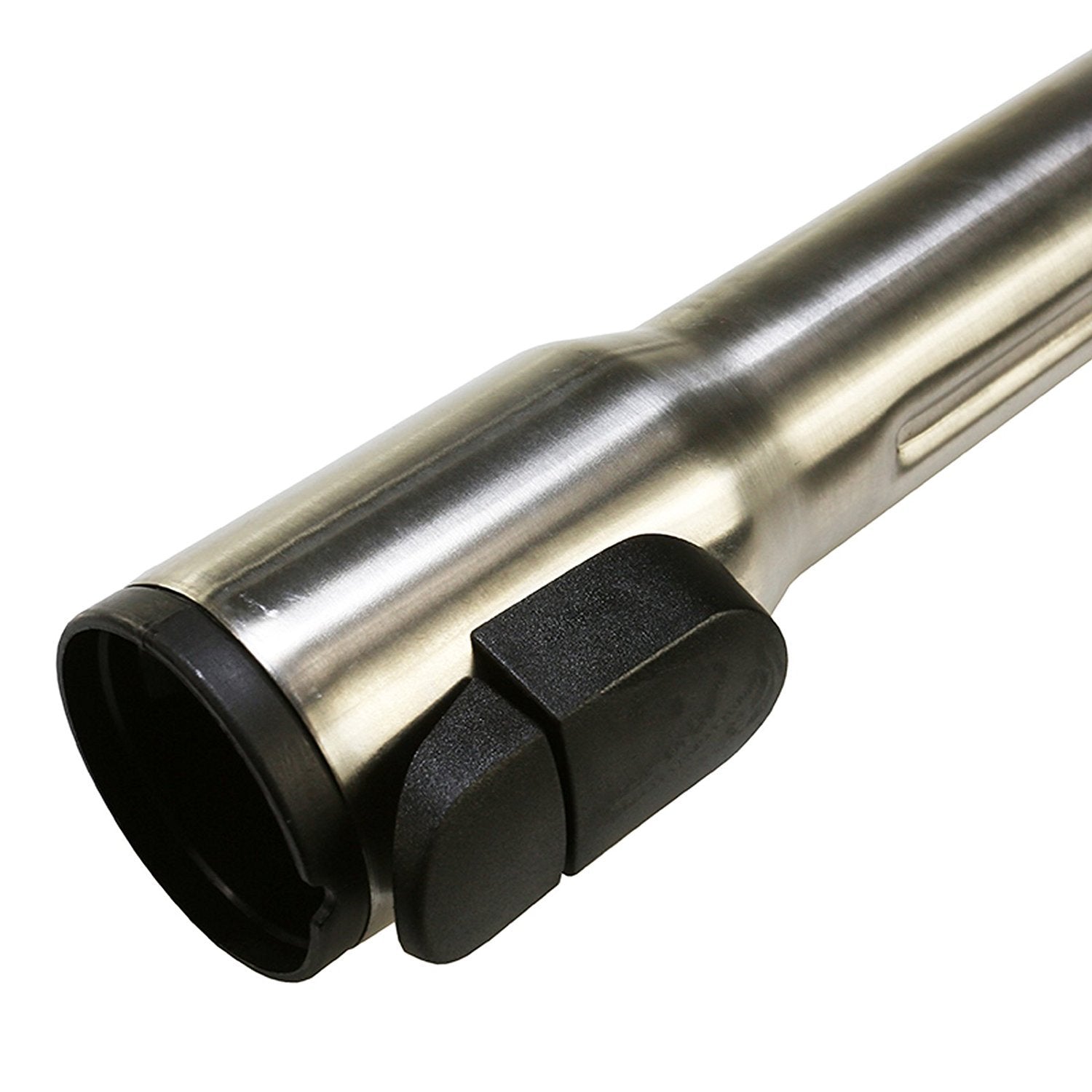 Telescopic Wand Extension Tube Compatible With Miele Canister Vacuum Cleaners Chrome