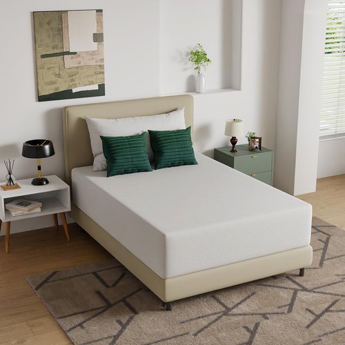 FDW Gel Memory Foam Mattress - Medium Firm for Cool Sleep | CertiPUR-US Certified, 14 Inch Full Size
