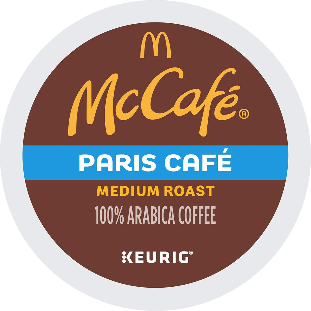 McCafe Medium Roast Coffee K-Cup Pods - Single Serve, 72 Count | Perfect for Keurig Brewers