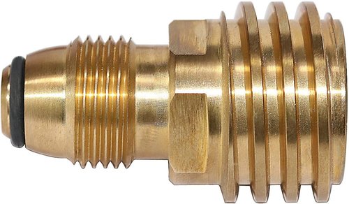 DOZYANT Propane Tank Adapter - Convert POL LP Tank to QCC1/Type1 Hose or Regulator | Easy Upgrade