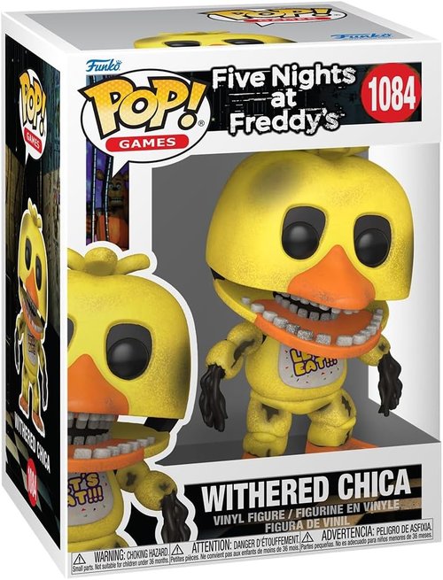 Funko Pop! Five Nights At Freddy's - Withered Chica Collectible Vinyl Figure | Perfect Gift for Fans