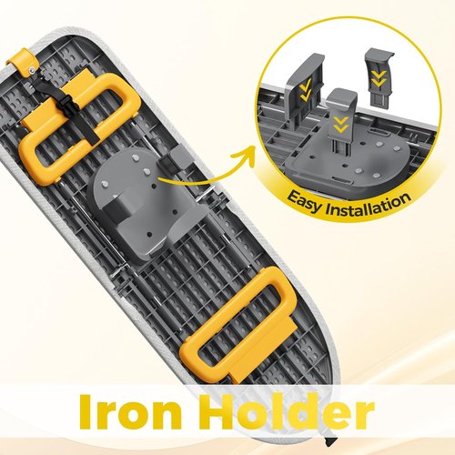 KINGBOARD Mini Ironing Board - Foldable Tabletop Design with Iron Holder | Compact 12x32 Grey for Easy Storage