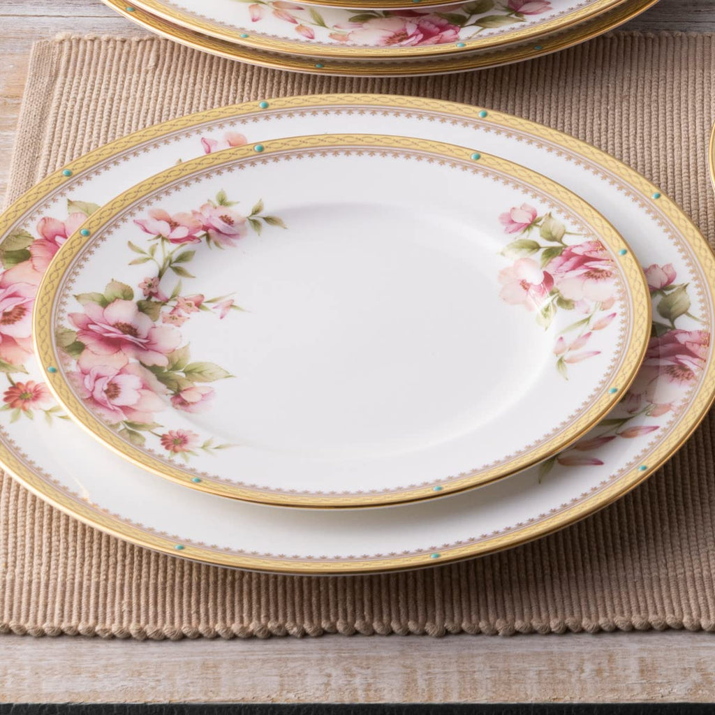 Noritake Hertford Set of 4 Salad Plates, 8-1/2"