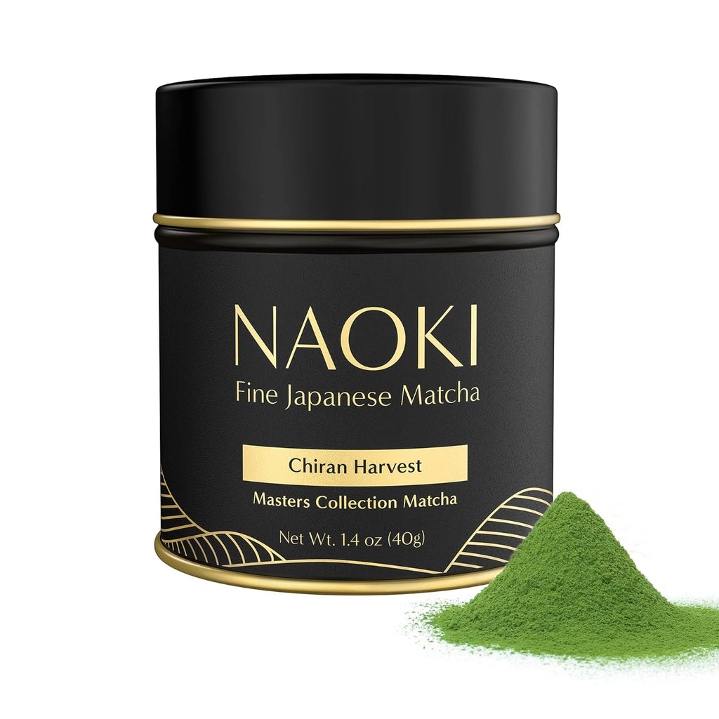 Naoki Matcha - Authentic Japanese Ceremonial Grade Green Tea Powder | Chiran Harvest Collection (40g)