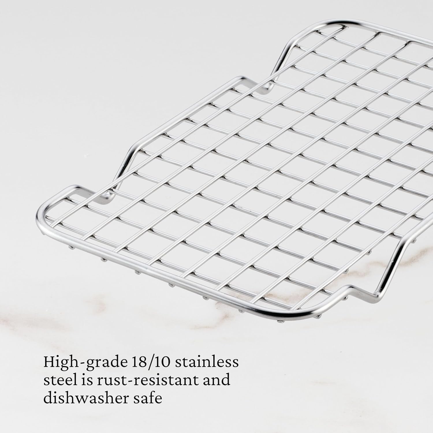 Hestan OvenBond Provisions - Tri-Ply Stainless Steel 2-Piece Mini-Eighth Sheet Pan & Rack Set (6 x 9")