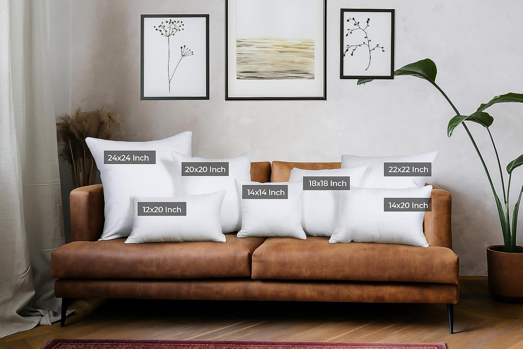 Utopia Bedding Throw Pillows - Fluffy Down Alternative Set of 4 | 24 x 24 Inches, White for Indoor & Outdoor Use