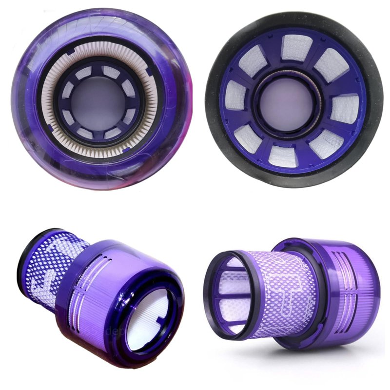 2Pack Vacuum Filters for Dyson V11 V15 Cordless Vacuums V11 Origin V11 Torque Drive V11 Animal V11 Complete V11 Extra V15 Detect SV14, SV15, SV17, SV22, SV47 2 Pack (Part # 970013-02 & 970013-03)