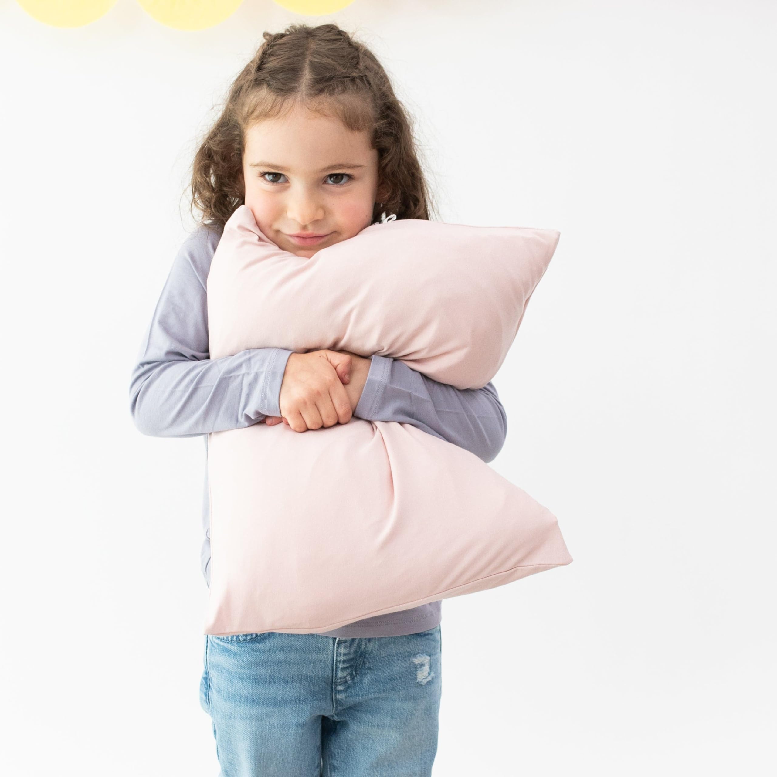 KYTE BABY Rayon Made from Bamboo Toddler Pillowcase in Blush