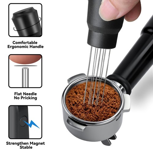 Upgraded Magnetic WDT Tool for Ninja Luxe Cafe Espresso Machine, Aluminum Alloy