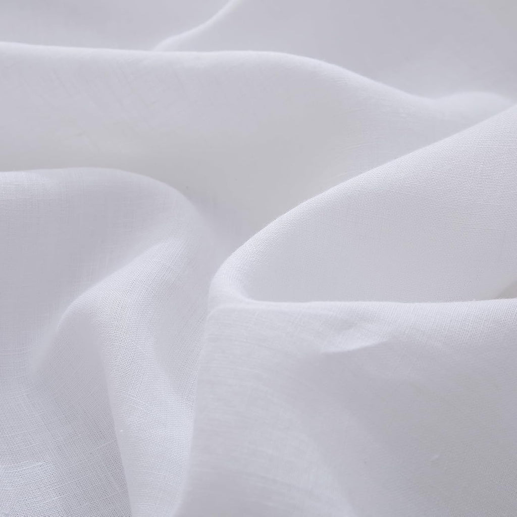 Skiennix 100% French Linen Pillowcase Set - Soft, Breathable Envelope Closure for Luxury Comfort | Ideal Gift for Mother's Day