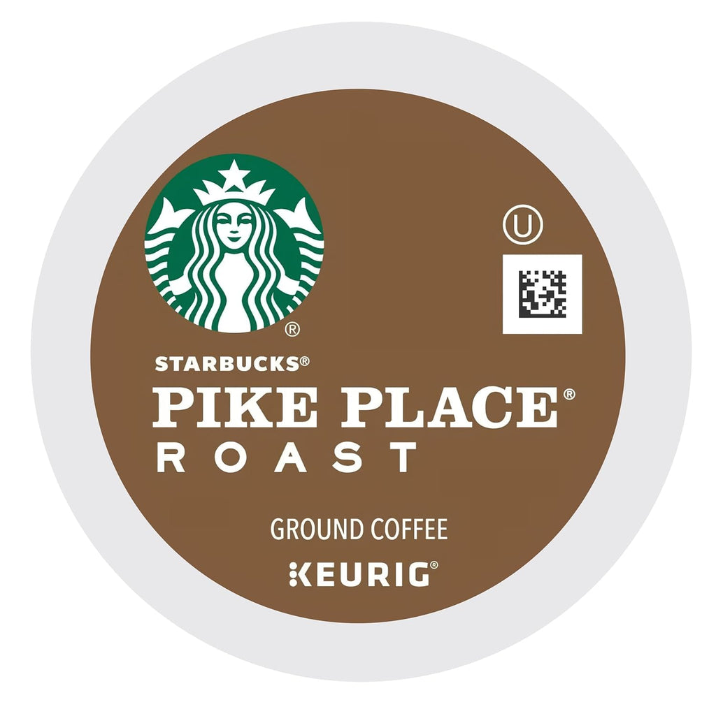 Starbucks Pike Place Roast K-Cups - Rich Flavor for Keurig | 72 Count Pack