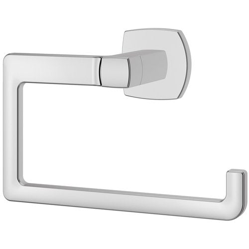Pfister Deckard Towel Ring, Hand Towel Holder for Bathroom, Wall-Mounted, Screw-In, Polished Chrome Finish, BRBDA1C