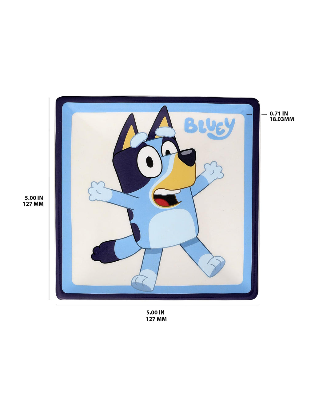 Bluey Jewelry Dish Official License, Trinket Tray and Catchall Dish