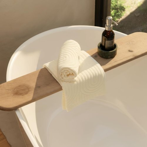KIBAGA Decorative Hand Towels - Luxurious Set of 2 Soft Boho Cotton, Absorbent & Quick-Dry for Bathroom or Kitchen
