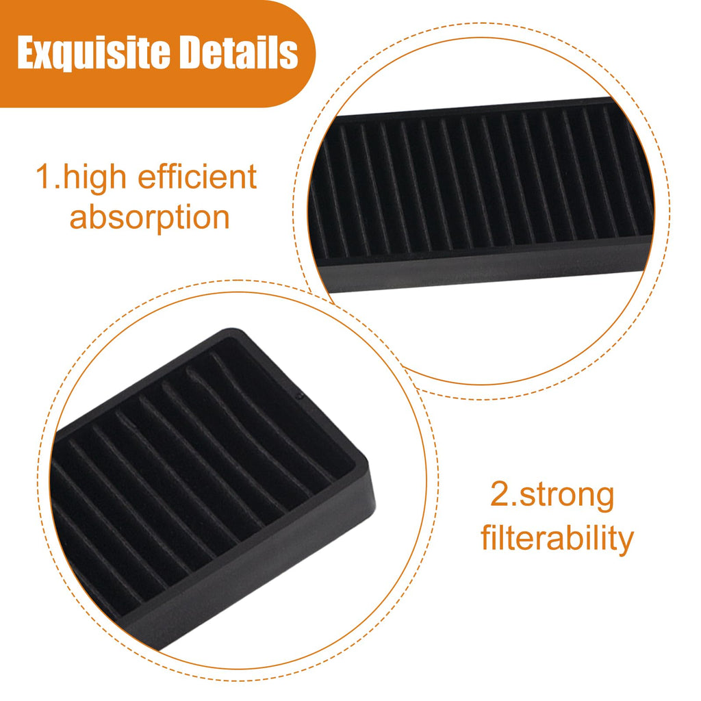 Replacement Filter 5230W1A003A Microwave Charcoal Filter Replacement for LG Microwave Air Filter LMV2031ST, LMVH1750SB, LMV2031SS, LMVH1750ST, LMV2031BD, LMV1650ST, LMVH1750SW, LMV2031SB, LMHM2237BD
