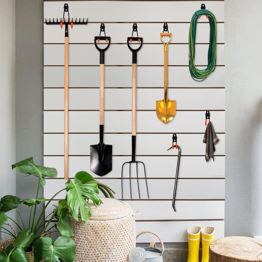 Skiennix Garden Tool Organizer Set - Efficient Storage Solution for Garage or Shed