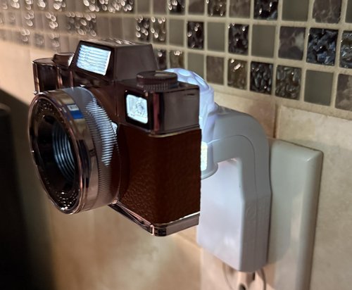 Bath and Body Works Camera Adjustable Wallflowers Scent Control Fragrance Nightlight Plug