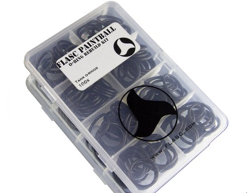 Flasc Paintball Paintball Tank O-Rings 100 Count Durometer 90