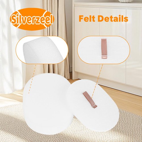 3 PACK IP3252, IP3251, IP3251C replace three base foam and felt filters, compatible with Shark PowerDetect automatic air vacuum accessories,Compare to Part #XPRMFIP1000