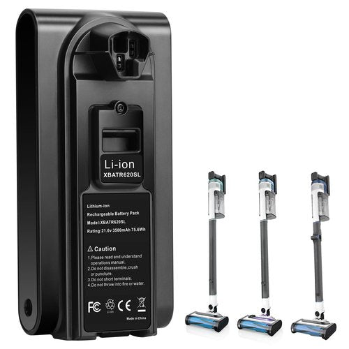 Leisuda 3.5Ah 21.6V Vacuum Battery Replacement for Shark XBATR620SL Battery Compatible for Shark IZ540H, IZ562H, UZ565H, LZ500 Cordless Vacuum Cleaners